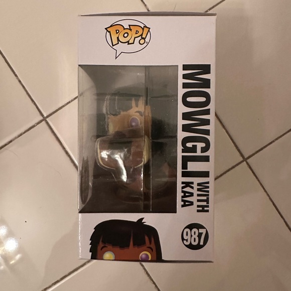 The Jungle Book Funko Pop! Mowgli with Kaa (Disney) - Picture 3 of 9